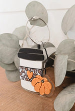 Load image into Gallery viewer, ghosts &amp; pumpkins pumpkin spice latte bag tag keychain ornament - 4