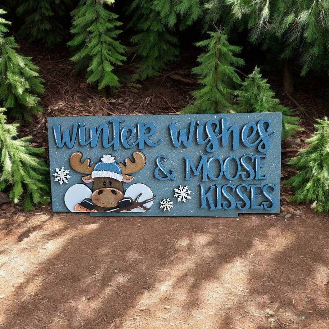 DIY Winter Wishes & Moose Kisses Building A Snowman - File #17